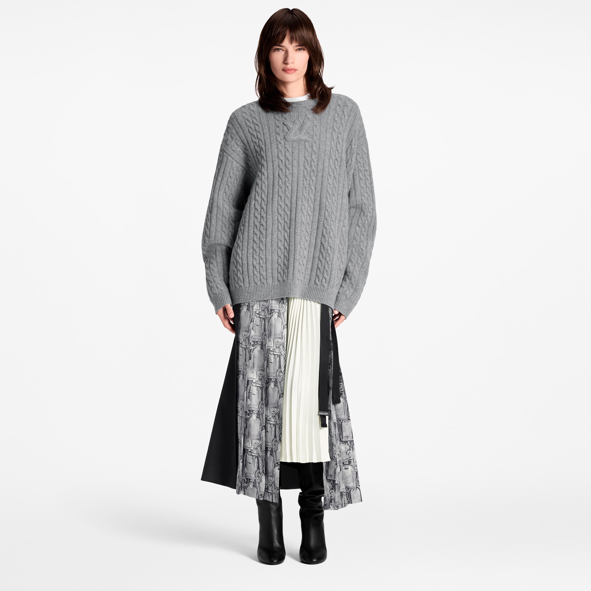 VUITTON シグネチャーケーブルニット プルオーバ シグネチャー ケーブルニット プルオーバー ｜ルイ・ヴィトン 公式